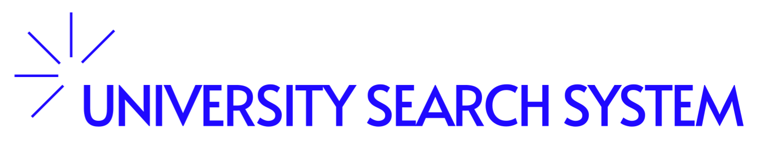University Search System Logo - Educational institution emblem representing academic excellence
